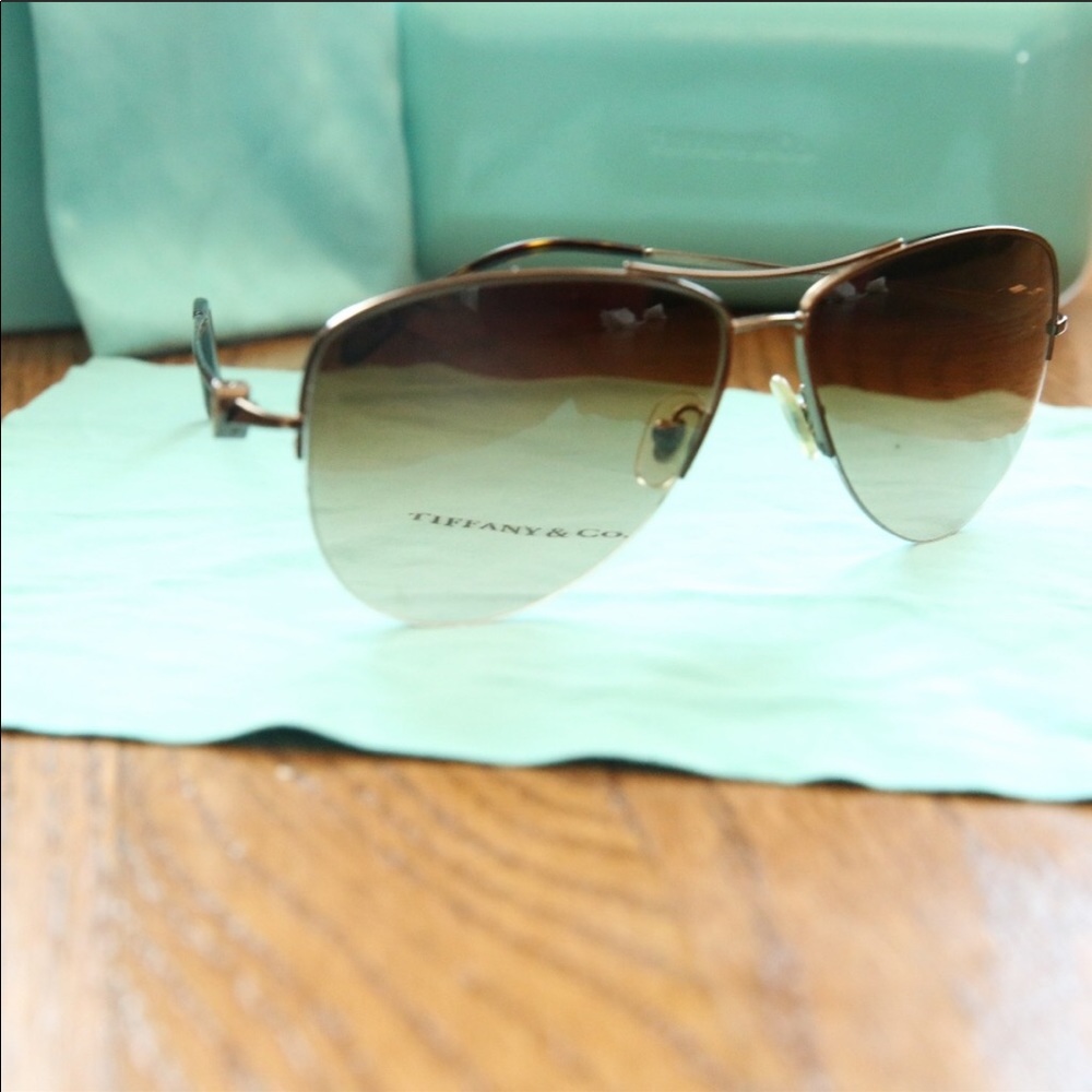 Aviator Sunglasses 55mm - Tiffany (Authentic)